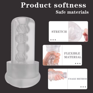 Massaggiatore per Pene Elettrico in Silicone Morbido, Ingranditore del Pene Maschile, Vendita Calda - Product Image 3