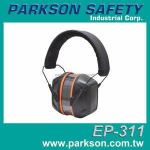 Orejeras con Cancelación de Ruido EP-311 de Taiwán, Elegantes, Negras, Ligeras, Reutilizables, Protector Auditivo para Protección Auditiva - Product Image 4