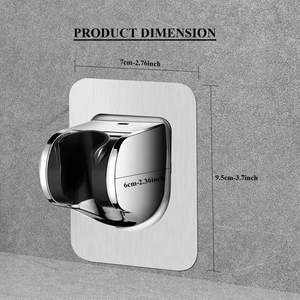 <span class=keywords><strong>Support</strong></span> mural à adhésif pour douche, accessoires de douche, <span class=keywords><strong>support</strong></span> de douche à main réglable pour <span class=keywords><strong>support</strong></span> de pomme - Product Image 4
