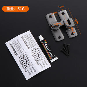 Salle de bain moderne en aluminium massif anti-vol à fermeture magnétique pour hôpital et hôtel - Product Image 6