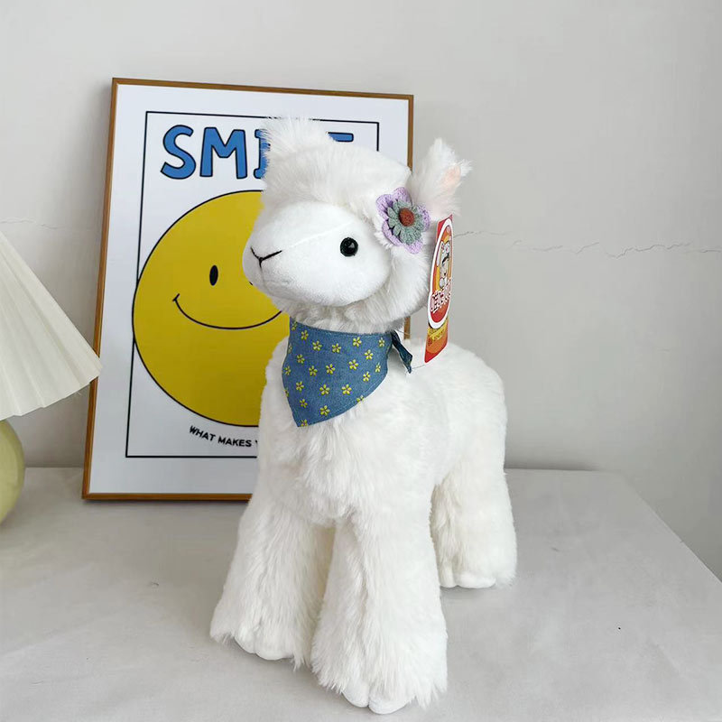 New Arrival Large Rainbow Alpaca Stuffed