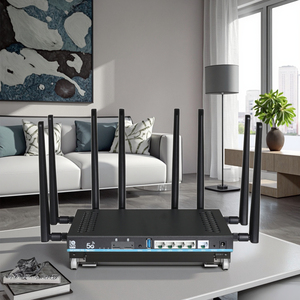 Venta caliente Home Mesh Router Wifi 6 5G Router 5g Sim Cpe 3000Mbps MT7981B Chipset Antena externa 5G Router con ranura para tarjeta SIM - Product Image 1