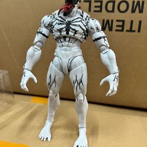 Action Figure Anime PVC Ko SHF - Simbionte <span class=keywords><strong>Bianco</strong></span> Amazing Spider-Man - Modellino Articolato Venom - Product Image 4