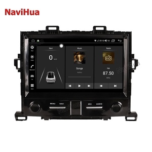 Navihua Android Car Stereo Car Radio for Toyota AlphardA20 With Carplay Android Auto GPS Wifi Hifi FM RDS <b>MIC</b> Camera New Upgrade - Product Image 4