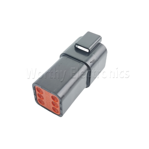 Wgzx ปลั๊กขั้วต่อยานยนต์<span class=keywords><strong>6P</strong></span> 6-POLE ใหม่พร้อม <span class=keywords><strong>DT04</strong></span>-<span class=keywords><strong>6P</strong></span>-E004ปลอกขั้วตัวผู้ - Product Image 2