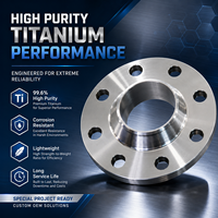 Bride en titane OEM, découpe/soudage/pliage, norme ASTM B348, haute pureté 99,6 % pour projets d'ingénierie spéciaux