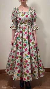 Kadınlar için Ecoparty Vintage elbise <span class=keywords><strong>1950s</strong></span> Cottagecore kokteyl elbiseleri pamuk artı boyutu özel kadın elbiseler - Product Image 5