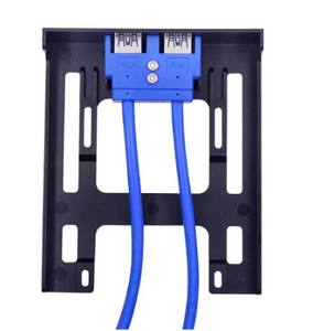 20Pin 2 Port USB 3.0 Hub USB 3.0 adaptor kabel Panel depan braket FDD untuk PC Desktop 3.5 inci Floppy Disk Drive Bay - Product Image 5