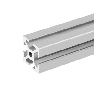 Vente en gros de tubes carrés en alliage d'aluminium à fente en T de haute qualité <span class=keywords><strong>25</strong></span> profilés d'extrusions en aluminium anodisé 2525 pour cadre de bricolage industriel - Product Image 4