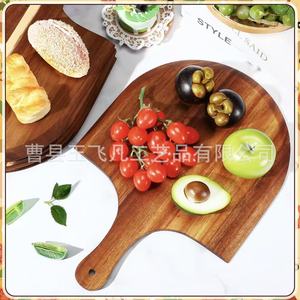 ถาดพิซซ่าไม้ยูเฟยฟาน 30.5x44 ซม. พร้อมหูจับสำหรับเสิร์ฟอาหาร - Product Image 5