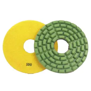 Fullux 200毫米8英寸连续环形圆盘抛光垫，用于研磨花岗岩石板