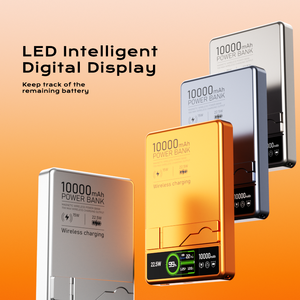 Chargeur magnétique ultra-rapide 10000mAh, chargeur sans fil 15W, chargeur rapide PD20w avec écran numérique LED - Product Image 2