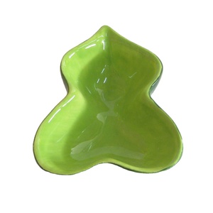 Hand Painted tùy chỉnh <span class=keywords><strong>calabash</strong></span> hình gốm nước sốt đậu nành Bát thanh lịch gia vị bát - Product Image 1