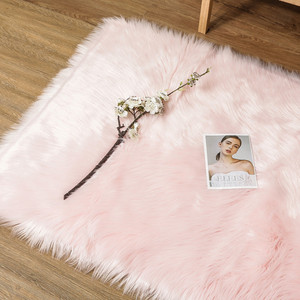 Super doux haute pile en peluche acrylique polyester synthétique peau de mouton tapis <span class=keywords><strong>fausse</strong></span> <span class=keywords><strong>fourrure</strong></span> tapis gris <span class=keywords><strong>fausse</strong></span> peau de mouton tapis pour la prière - Product Image 6