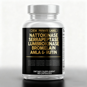 Nattokinase suplemen 10 in 1 Kapsul Nattokinase dengan Vitamin D3 Niacin Vitamin <span class=keywords><strong>K2</strong></span> Zinc CoQ10 Quercetin pendukung kesehatan hati - Product Image 4