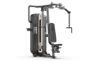 Máquina de Gimnasio para Ejercicios de Pecho Sentado con Selección de Peso por Pasador Serie F3000 EM Fitness - Product Image 2
