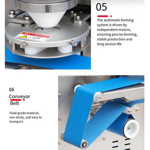 Nueva tecnología, fabricante multifunción, máquina de alimentos Kubba Kebbeh, máquina automática de incrustaciones para hacer galletas de tres tolvas - Product Image 4