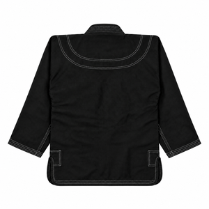 Kimono de Jiu-Jitsu Noir 100% Coton Unisexe Adulte Coupe Classique Durable Tenue Athlétique Vêtements de Sport Arts Martiaux - Product Image 2
