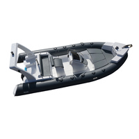 Bateau pneumatique de luxe RIB-600A en Hypalon, homologué CE, bateau auxiliaire pour yacht, idéal pour la croisière