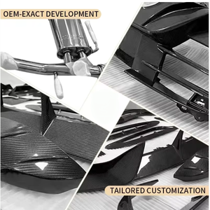 Kit carrosserie en fibre de carbone de style MSY pour <span class=keywords><strong>Aston</strong></span> <span class=keywords><strong>Martin</strong></span> DBX 2021-2024, pare-chocs avant et arrière, aileron, garde-boue, kit large carrosserie - Product Image 4
