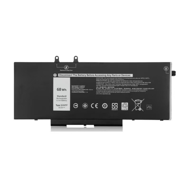 68Wh 3HWPP Replacement Battery for Dell Latitude 5410 5510 5501 5401 5411 5511 Precision 3541 3551,Inspiron 7706 2-in-1 15.2V