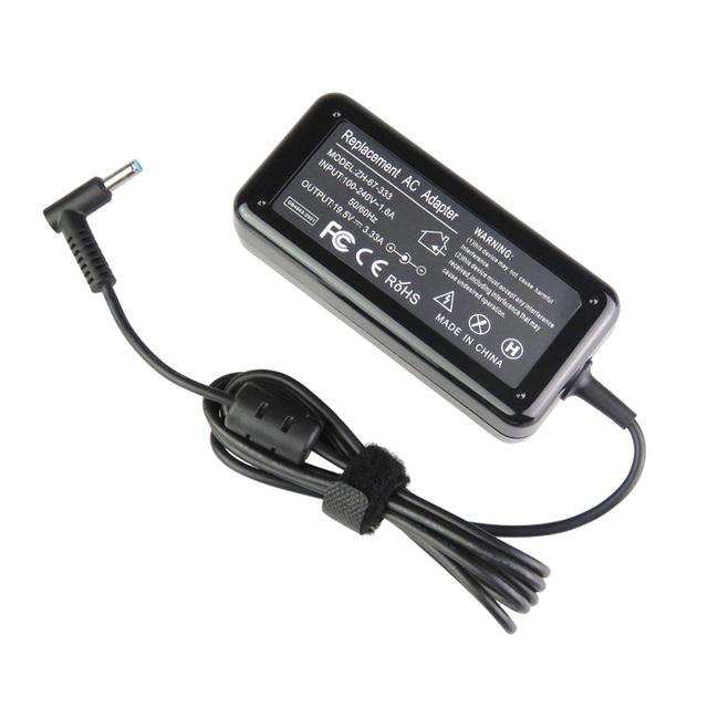 Power Adapter 65w 19.5V 3.33A 4.5*3.0mm Laptop Power Adapter AC Adaptor Laptop Charger Fit for HP ENVY 17-J010US Blue Pin
