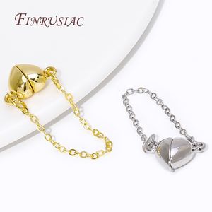 กำไลข้อมือ18K ชุบทองตะขอแม่เหล็กรูปหัว<span class=keywords><strong>ใจ</strong></span>แบบแม่เหล็กแข็งแรงอุปกรณ์เสริมสำหรับทำเครื่องประดับ - Product Image 5