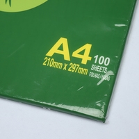 Papier copie Chamex A4, 100 feuilles par rame, 100% pâte de bois vierge, 80 g/m², haute luminosité 98%-110% pour photocopieuses/imprimantes laser