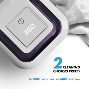 Limpiador <span class=keywords><strong>Dental</strong></span> Eléctrico Personalizable 2 en 1 de 180 ml <span class=keywords><strong>con</strong></span> 2 Modos UV y Ultrasónico para Retenedores, <span class=keywords><strong>con</strong></span> Temporizador Digital - Product Image 2