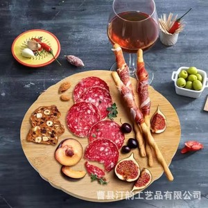 Wooden dessert <b>plate</b> display stand, tea set, tableware and cake <b>rack</b>, fruit and food tray storage <b>rack</b> - Product Image 2