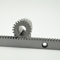 Norme européenne M1 M2 M3 M4 M5 M6 pignons et crémaillères hélicoïdaux en acier usiné CNC personnalisé M1.25