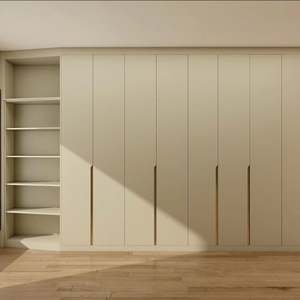 Clóset Empotrado Moderno Blanco, Clóset Personalizado para Dormitorio, Muebles de Clóset, Vestidor - Product Image 1