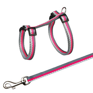 Guinzaglio per Gatti Freshline Spot 27-45 Cm 10 Mm 1,20 M Riflettente per Uso Interno ed Esterno - Product Image 2