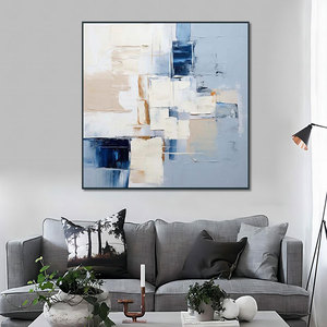 Nhà Máy Nghệ Thuật Ban Đầu Bán Buôn Vẽ Tay Sơn Dầu Trừu Tượng Trên Vải Kích Thước Lớn 3D Bức Tranh Tường Và Tường Nghệ Thuật - Product Image 2