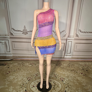 Luxury Birthday Party Outfit Casual Dresses Women Lady Elegant Vintage <strong>Glitter</strong> Luxury Women's Fashion <strong>Clothes</strong> - Product Image 2