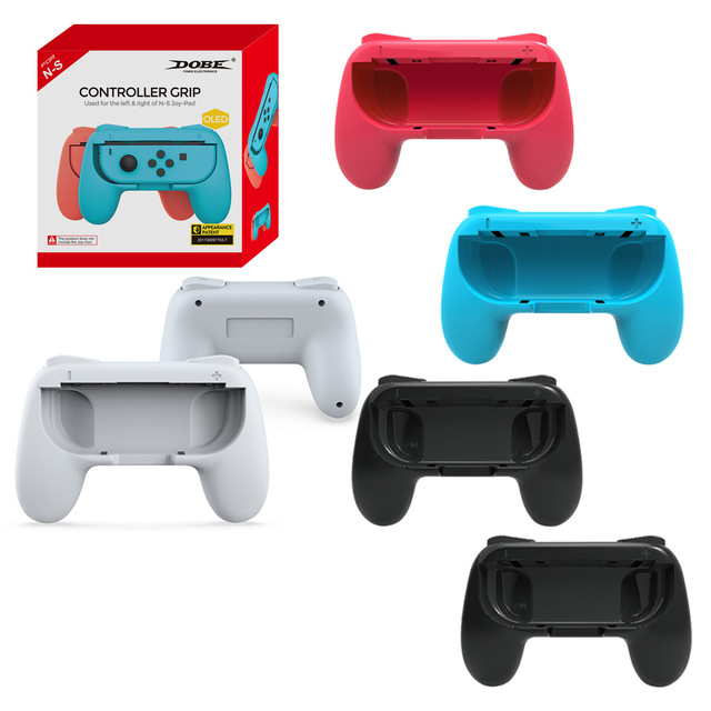 TNS-851 Game Grips for for N Switch Handle Gamepad Controller Comfortable Grip Kits 2 Pack Bracket
