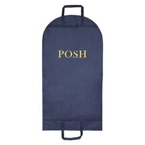 Vêtements de luxe Premium en <span class=keywords><strong>plastique</strong></span> épais transparent avec fermeture éclair Costume de voyage Sacs à vêtements personnalisés - Product Image 4