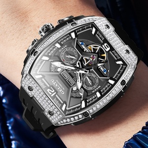 Gelatu 6016 Luxury Brand Multifunctional Waterproof <b>Automatic</b> Mechanical Watch High end Men's Inlaid Waterproof <b>Wristwatch</b> - Product Image 4