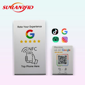 Soporte de PVC Acrílico Personalizado con NFC para Reseñas de Google y Menú con Código QR - Product Image 6