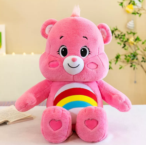 Ours en peluche arc-en-ciel Megan en gros, jouet mignon de dessin animé, coussin apaisant, ours à câliner, jouet anti-stress, jouet animal décoratif - Product Image 3