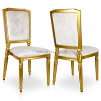 Chaises de banquet commerciales haut de gamme en métal et aluminium, design moderne, pour restaurants, hôtels, événements, vente en gros, Guangdong HANGMEI HM-90