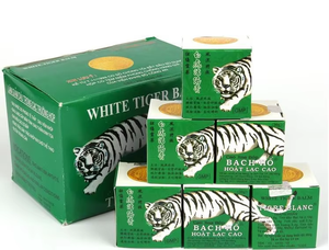 Crema Activa White Tiger, Bálsamo White Tiger para el Mareo por Movimiento, <span class=keywords><strong>Dolor</strong></span> Lumbar, <span class=keywords><strong>Dolor</strong></span> <span class=keywords><strong>Cervical</strong></span>, <span class=keywords><strong>Dolor</strong></span> de Cabeza y <span class=keywords><strong>Dolor</strong></span> de Muelas - Product Image 1