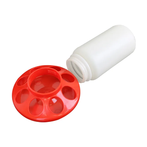 Comederos manuales de plástico para aves de corral, sin residuos, Cubo de alimentación automático para pollos, codornices - Product Image 4