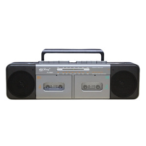 Radiocasetera multibanda, grabadora de cinta de doble cassette, unidad de cinta multifuncional, grabadora de cinta de escritorio con doble altavoz - Product Image 5
