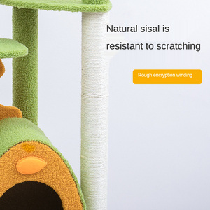 Imite — arbre à chat moderne, produits de luxe pour animaux domestiques, grattage au plafond, en <span class=keywords><strong>bois</strong></span>, grand, haute qualité, <span class=keywords><strong>hamac</strong></span>, bon marché - Product Image 4