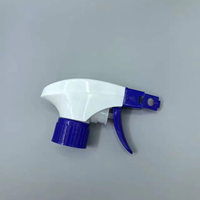 Pistolet pulvérisateur de jardin carré anti-déversement en plastique PP avec double couvercle en mousse et bouchon à vis, vente en gros