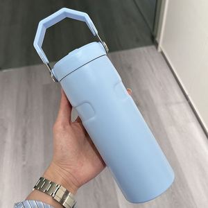 2025 New Thermal 16OZ Cup High-Appearance 2025 <b>Portable</b> Large Capacity Stainless Steel Tumbler <b>Vacuum</b> for Drink - Product Image 2