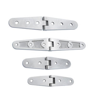 Charnière plate longue à deux trous en acier inoxydable 316, charnière symétrique pour quincaillerie marine et accessoires de yacht - Product Image 2
