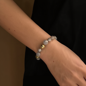 Fashion <b>Beaded</b> <b>Bracelet</b> 316L Stainless Steel PVD <b>Gold</b> Plating Sustainable Resistant Jewelry for Women - Product Image 3