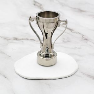 Custom Metal Deportes Pequeños <span class=keywords><strong>Trofeos</strong></span> Copa 3D con Logo Fútbol Ganadores Premio Bádminton Fútbol All Around <span class=keywords><strong>Trofeos</strong></span> - Product Image 1